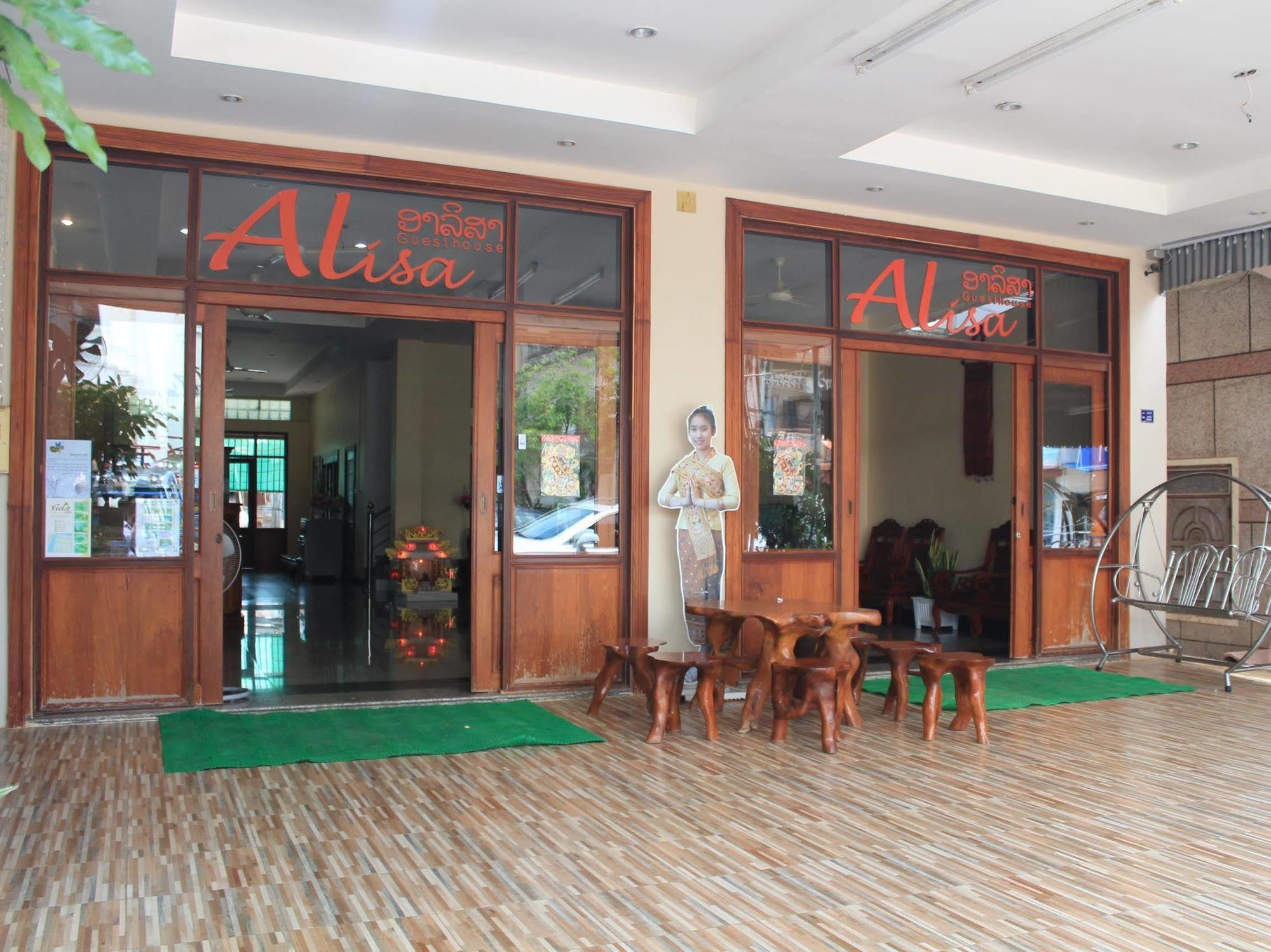 Alisa Guesthouse Pakse Bagian luar foto