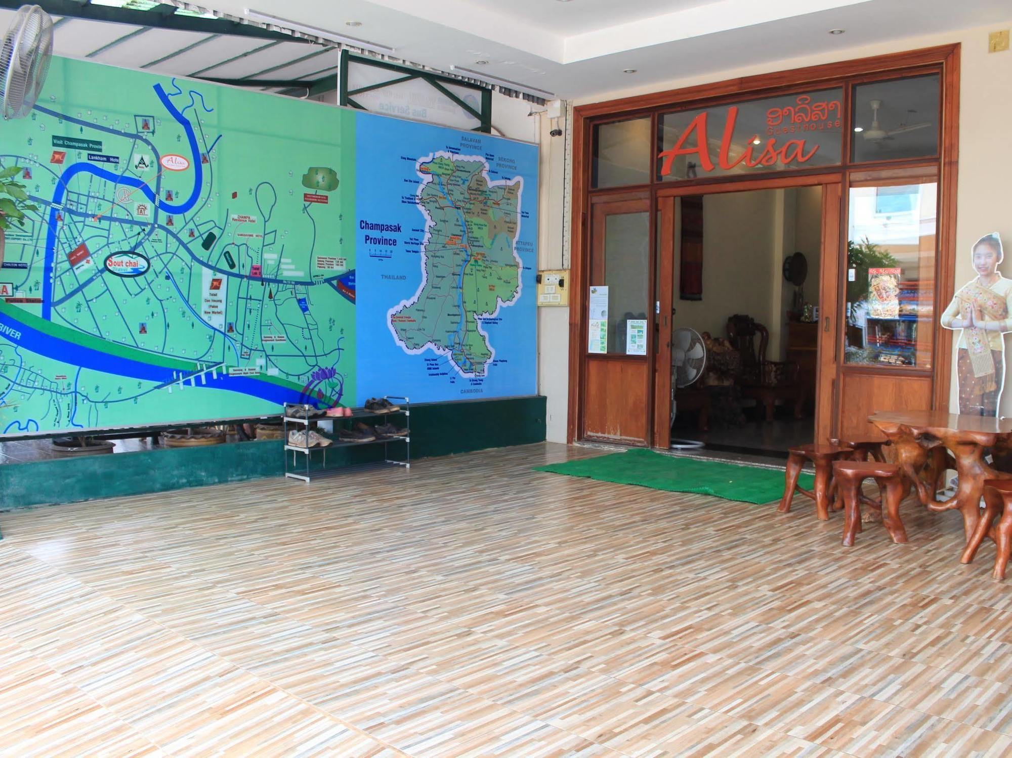 Alisa Guesthouse Pakse Bagian luar foto