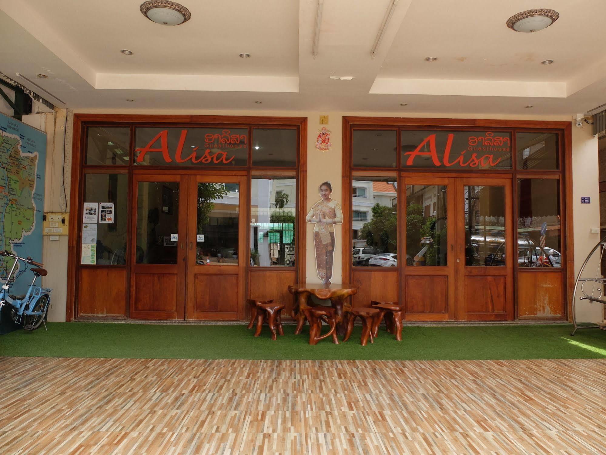 Alisa Guesthouse Pakse Bagian luar foto